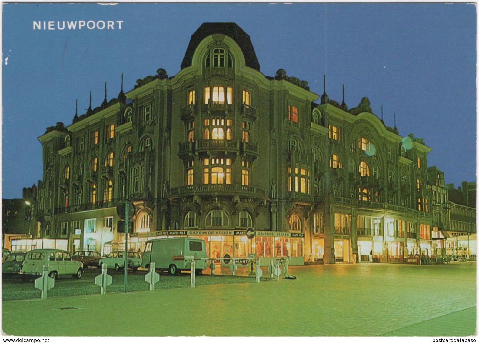 Nieuwpoort - Dijk Bij Nacht - & Old Cars - Sonstige & Ohne Zuordnung