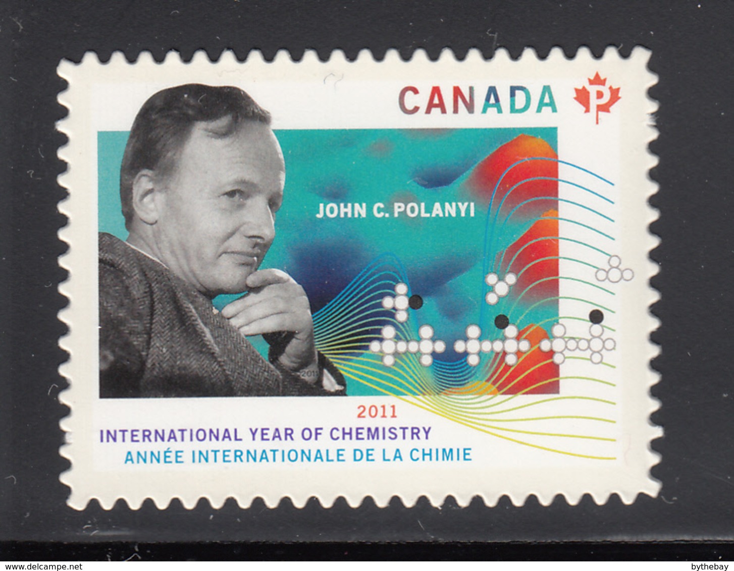 Canada 2011 MNH Sc 2489i (P) Dr. John Charles Polanyi Die Cut To Shape Ex-booklet - Ungebraucht