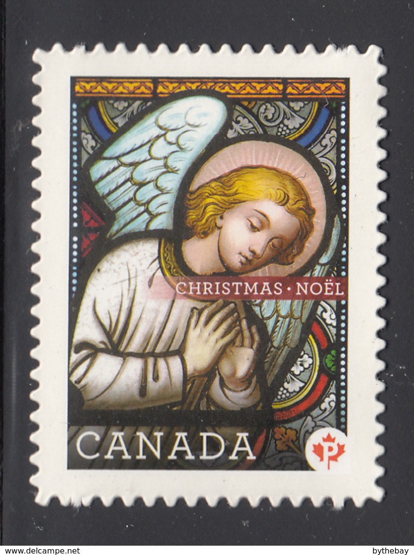 Canada 2011 MNH Sc 2492i (P) Angel Christmas Die Cut To Shape Ex-booklet - Neufs