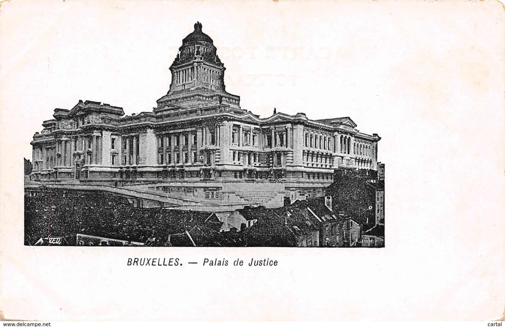 BRUXELLES - Palais De Justice - Monumenten, Gebouwen