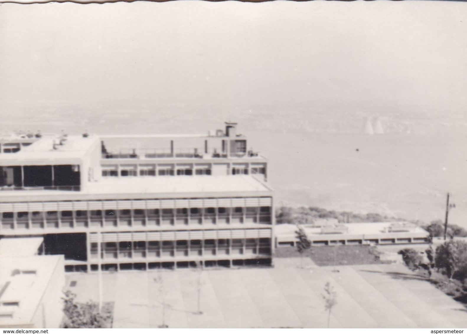 HAIFA-CIRCA 1960s-PHOTO ORIGINAL-SIZE 10x7cm - BLEUP - Lieux