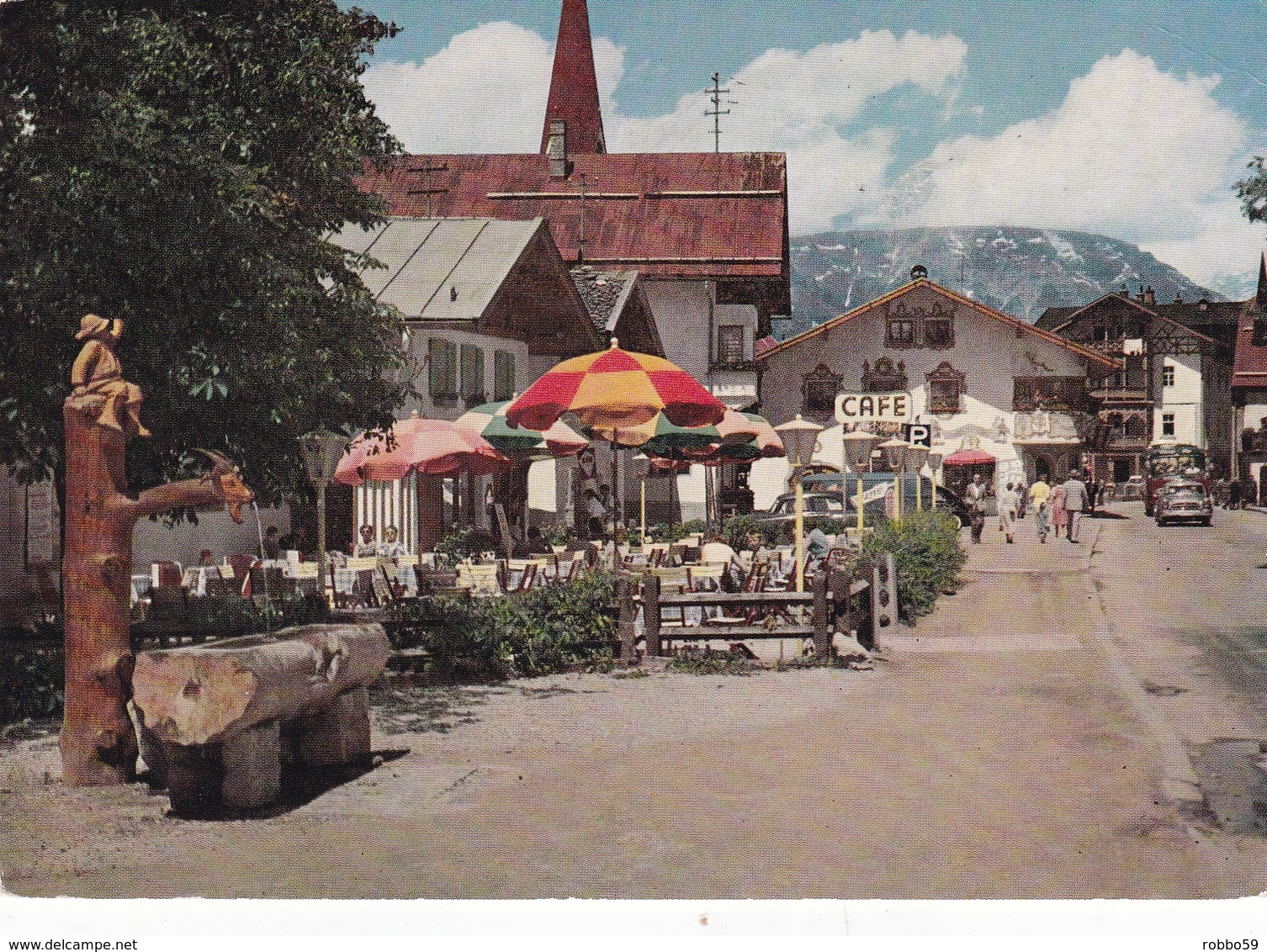 Austria Seefeld Dorfstrass Postcard Unused Good Condition - Autres & Non Classés