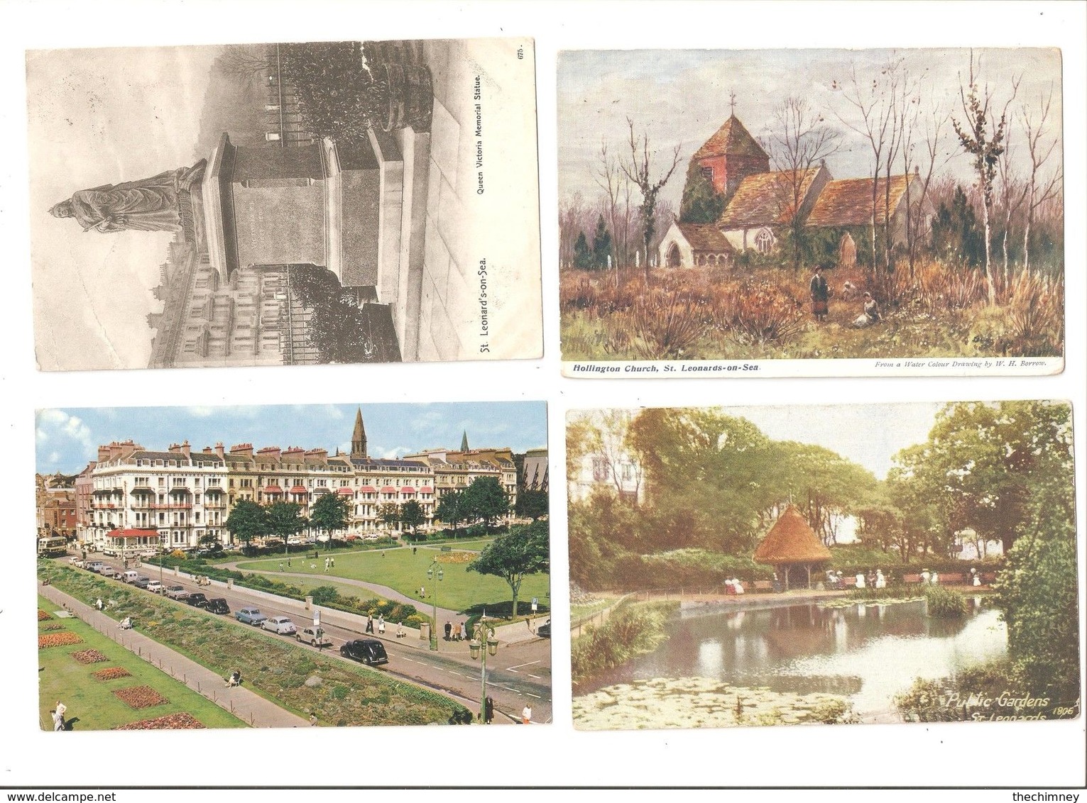 FOUR  WINCHELSEA  POSTCARDS Nr  RYE HASTINGS SUSSEX - Altri & Non Classificati