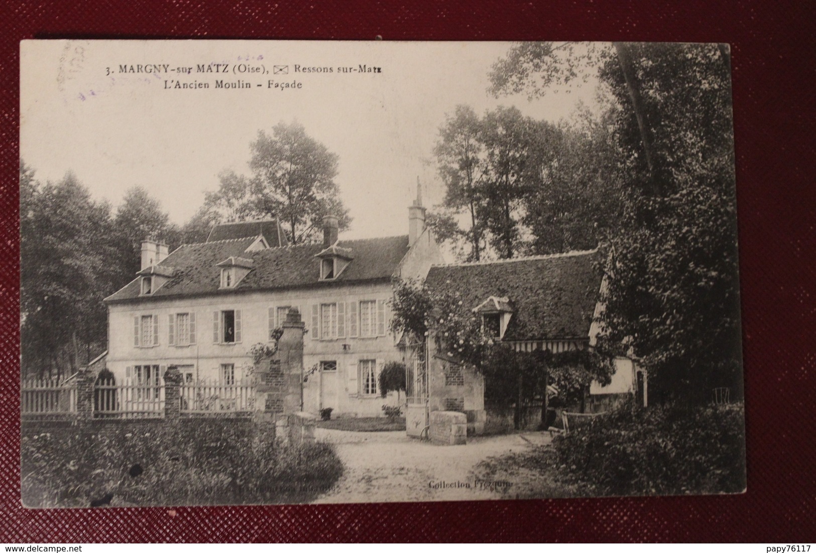 CPA 60  MAGNY SUR MATZ   L ANCIEN MOULIN  FACADE - Autres & Non Classés