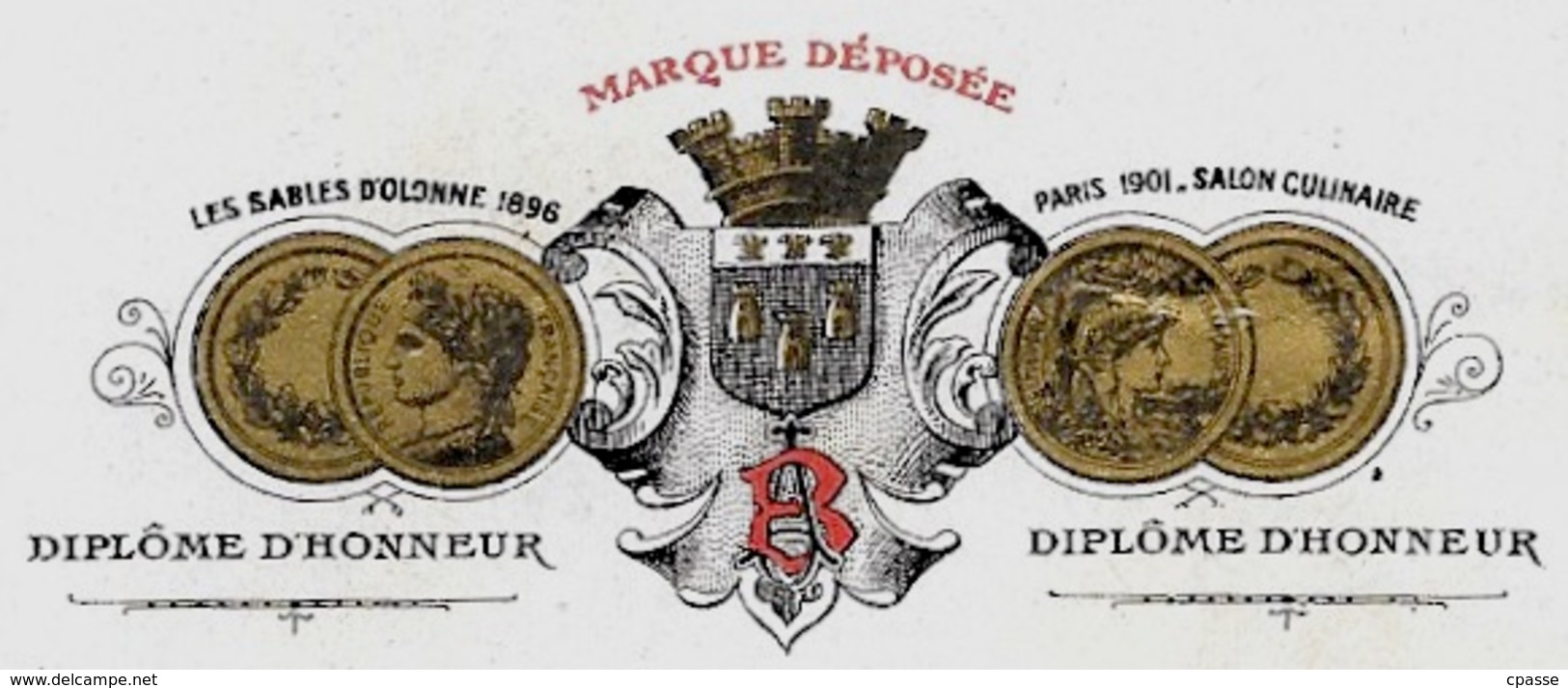 Etiquette De Vin VOUVRAY MOUSSEUX Supérieur AB * Blason De Tours 37 Touraine - Autres & Non Classés