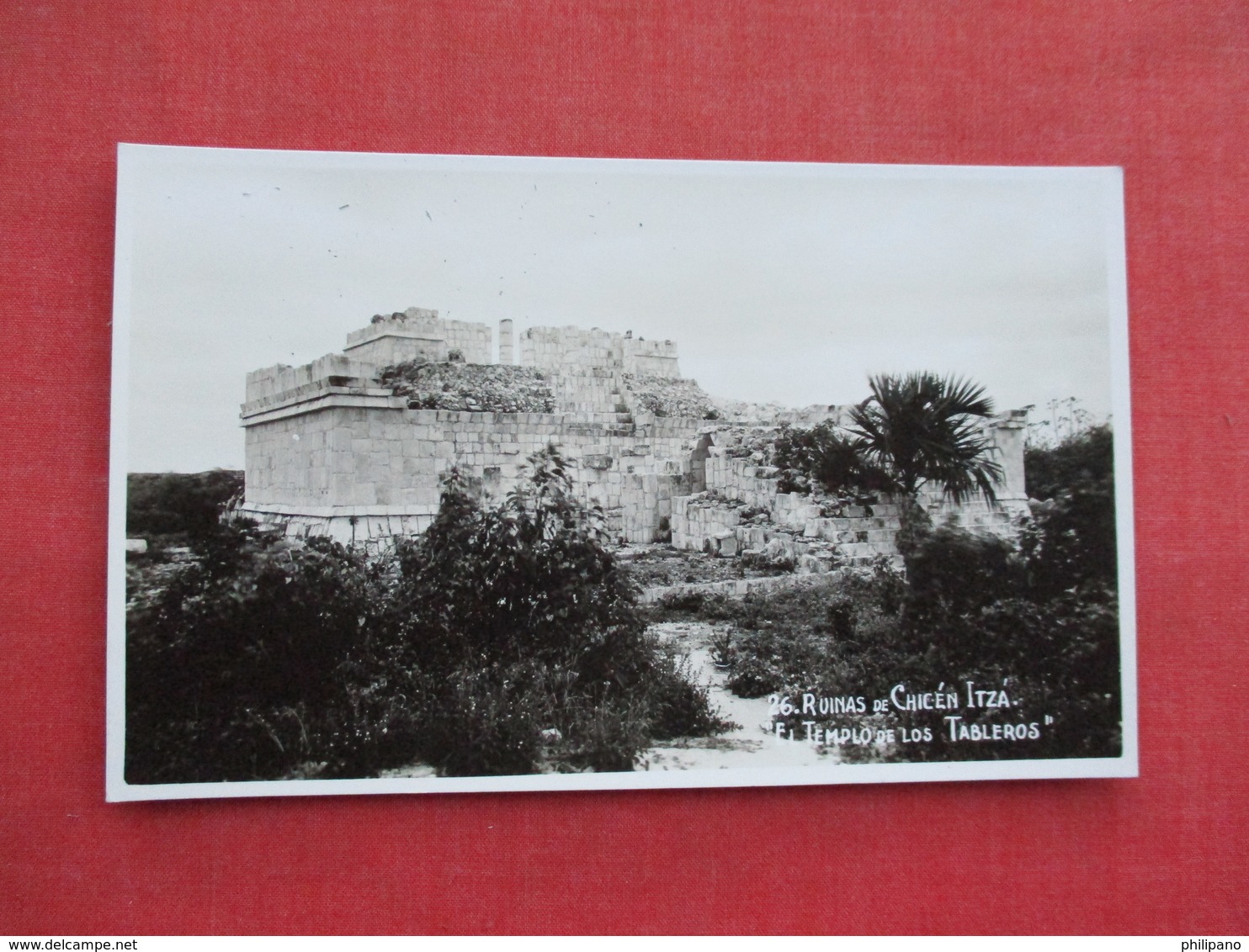 > Mexico    RPPC  Ruins  Of Chicen Itza  Ref 3289 - Mexico