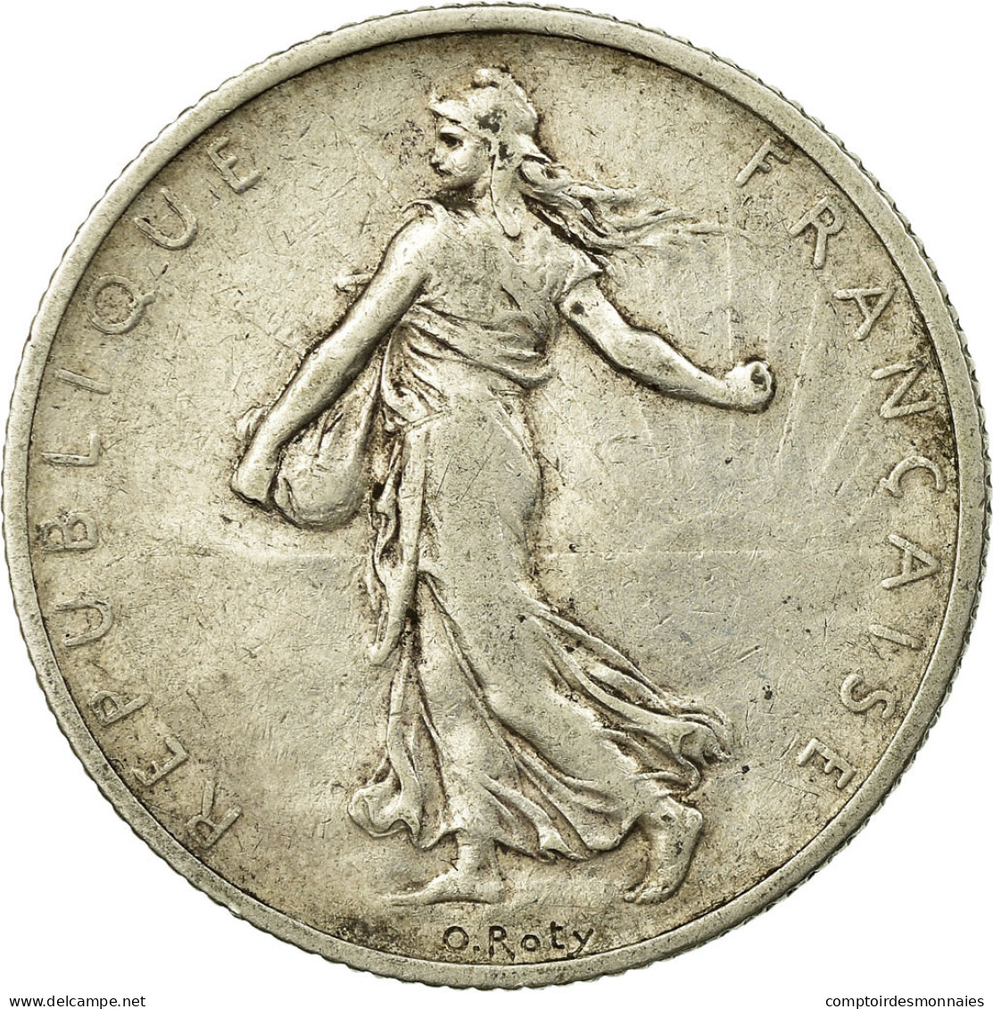 Monnaie, France, Semeuse, 2 Francs, 1902, Paris, TTB, Argent, Gadoury:532 - I. 2 Francs