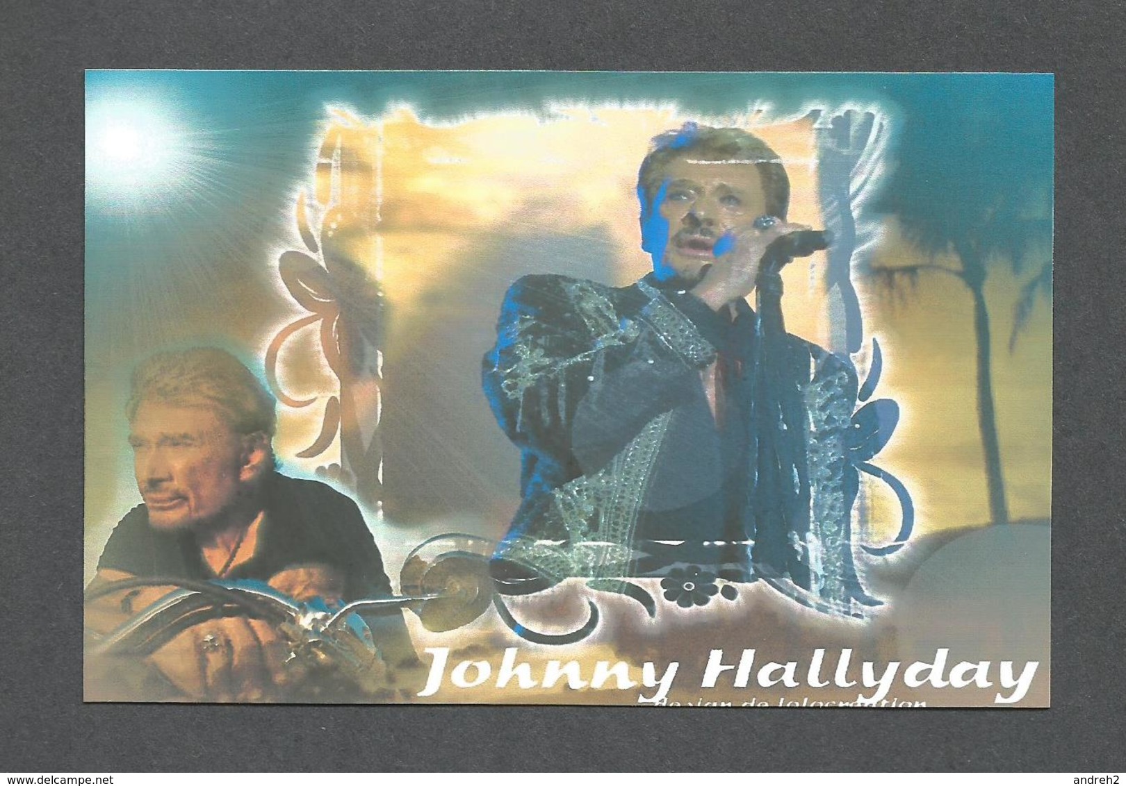 ARTISTES - CHANTEUR - JOHNNY HALLYDAY - DESIGN DE LOLOCRÉATION - Musique Et Musiciens