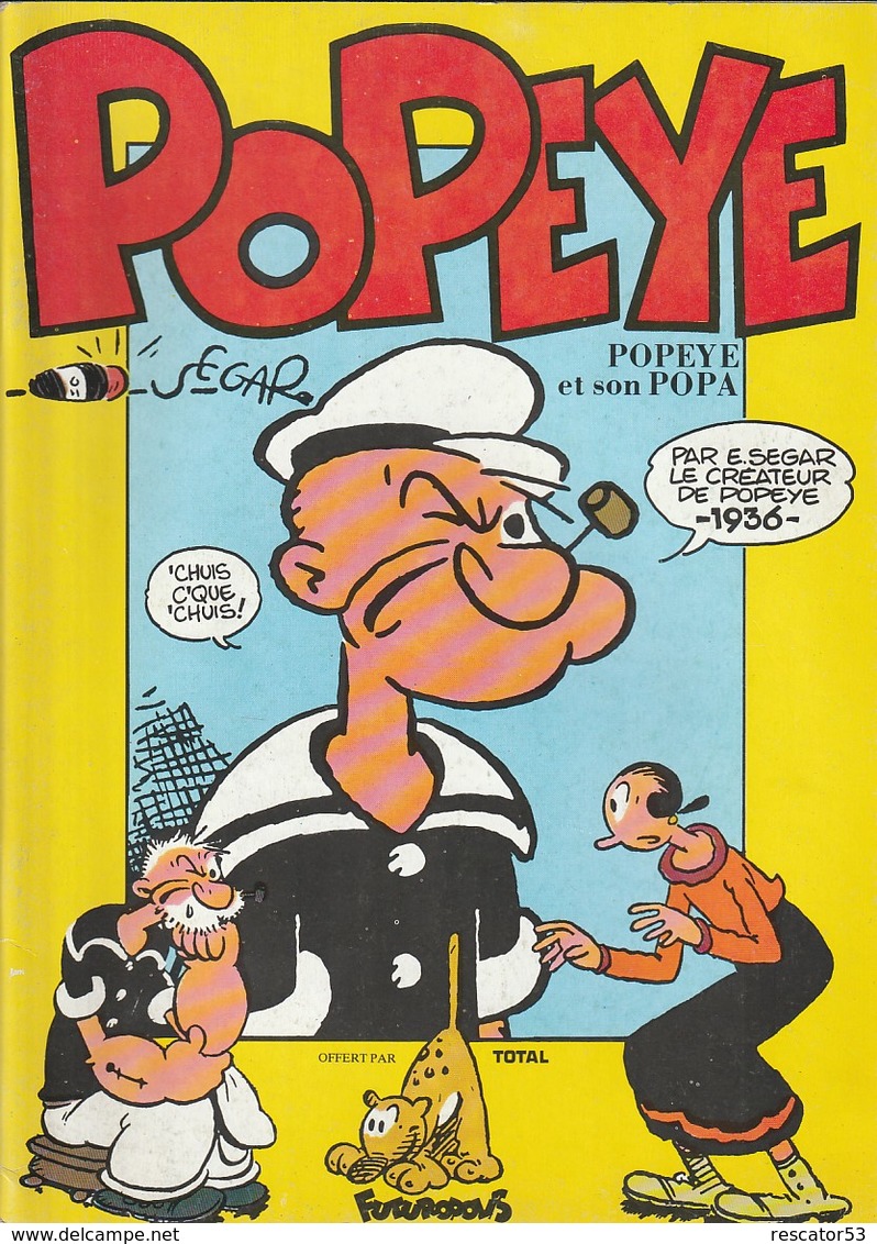 Rare Revue BD Popeye Et Son Popa - Autre Magazines