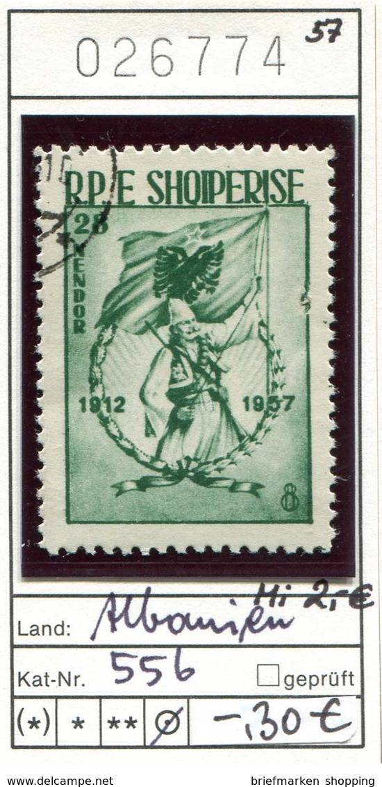 Albanien - Albanie - Albania - Michel 556 - Oo Oblit. Used Gebruikt - - Albanien