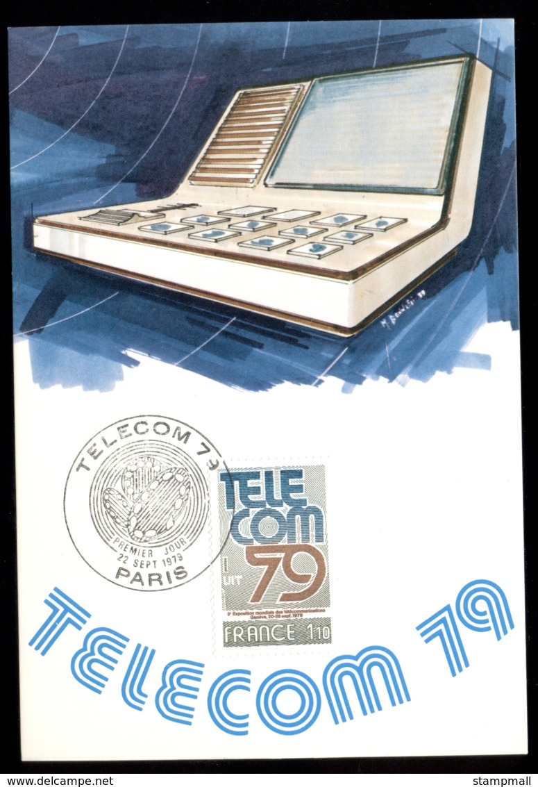 France 1979 Telecom '79 Maxicard - 1970-1979