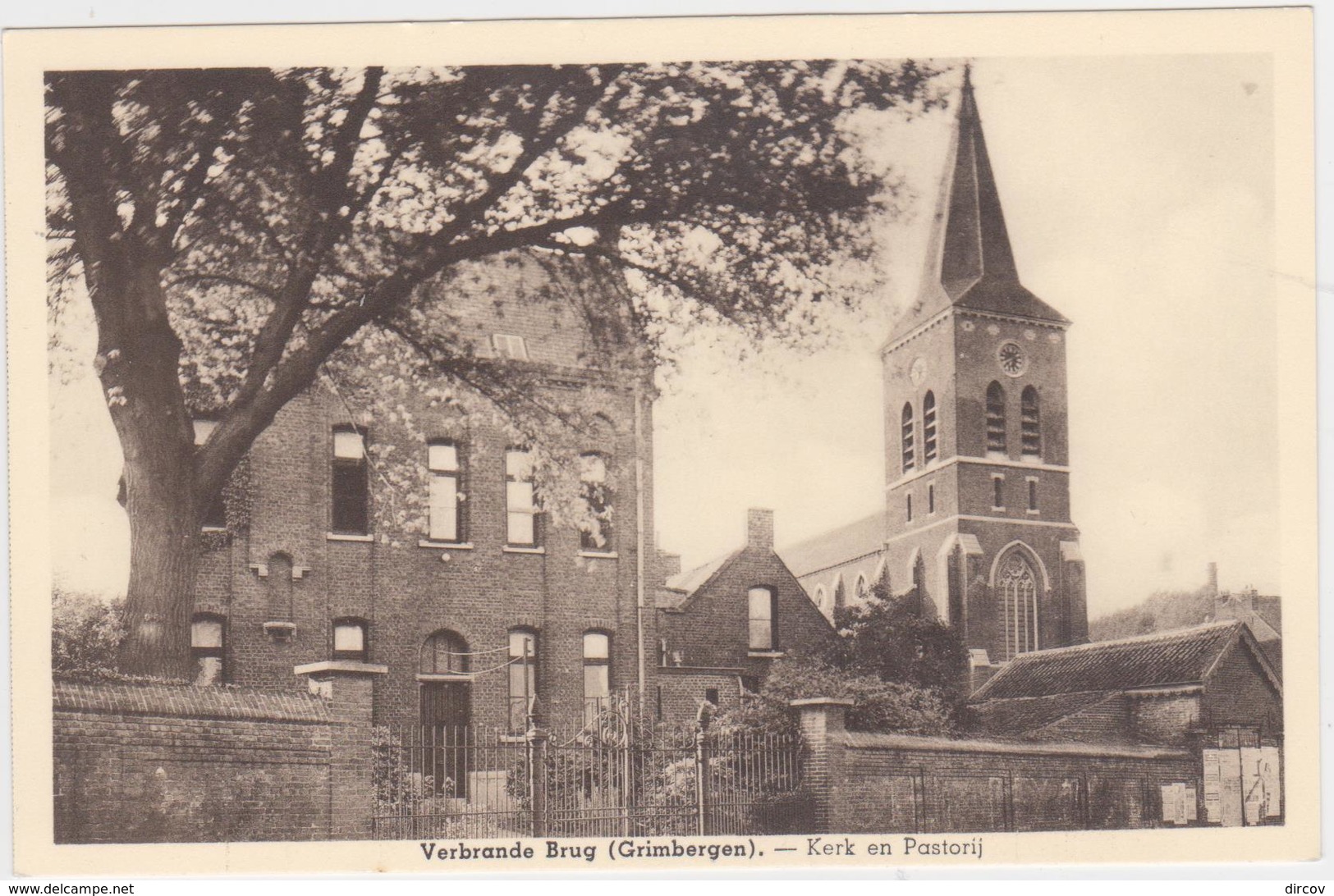 Grimbergen - Kerk Verbrande Brug - Grimbergen