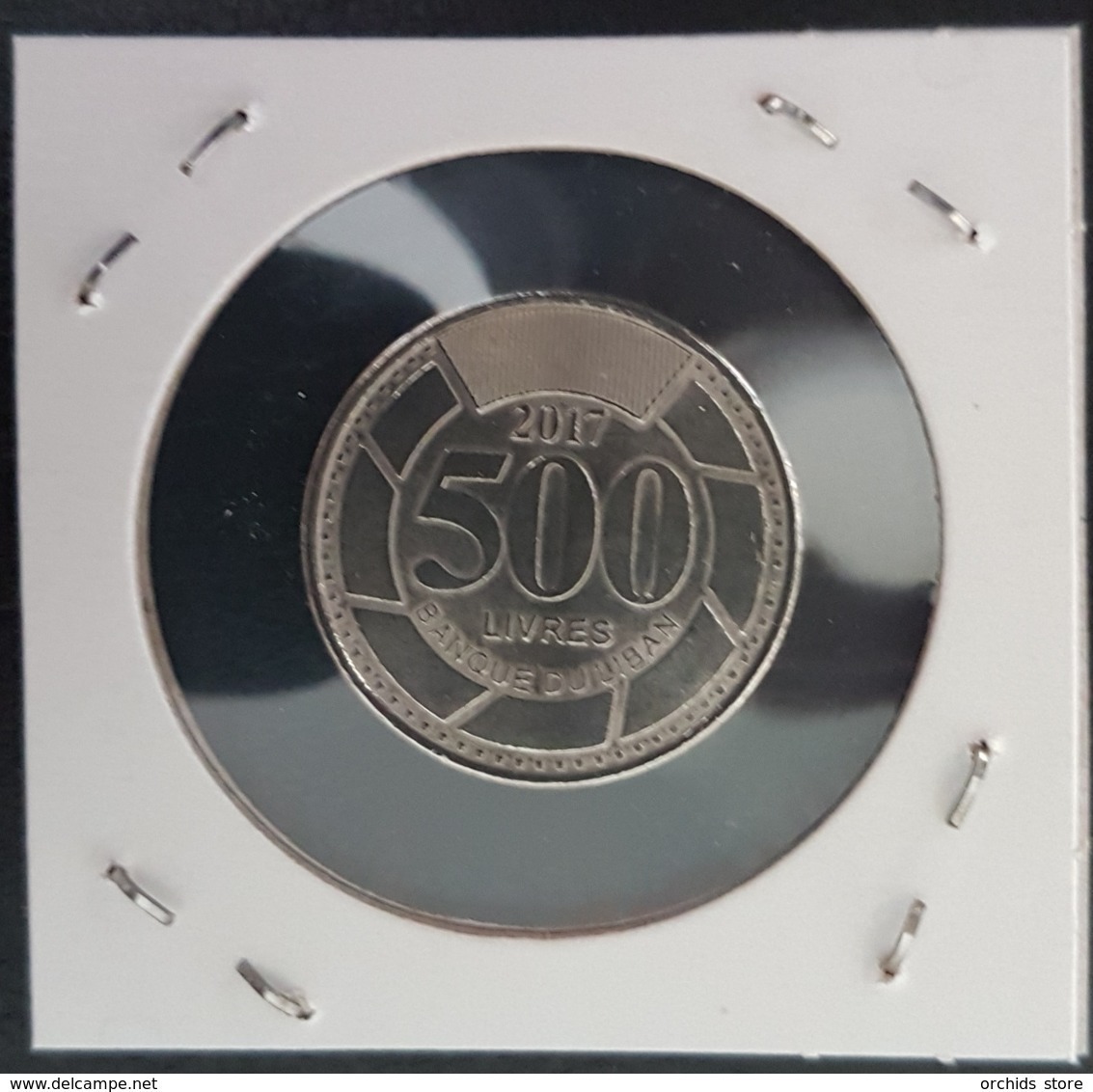 Lebanon 2017 500 Livres Coin UNC - Liban