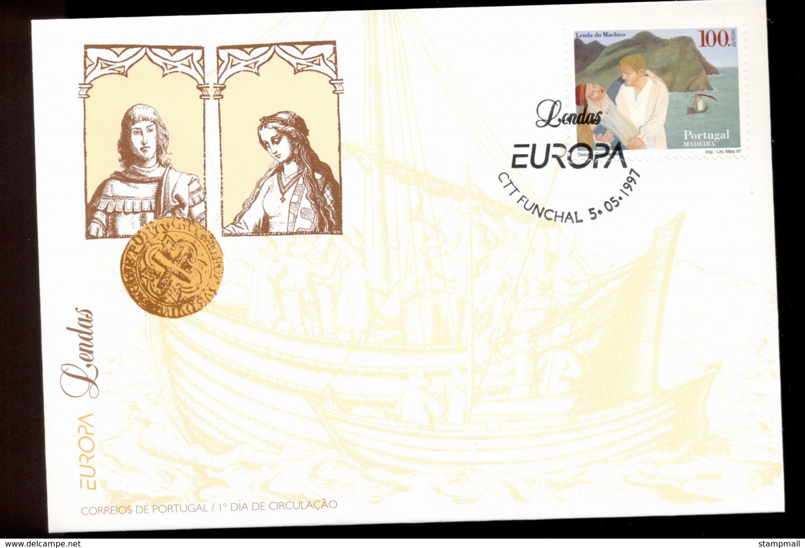 Madeira 1997 Europa Myths & Legends FDC - Madeira