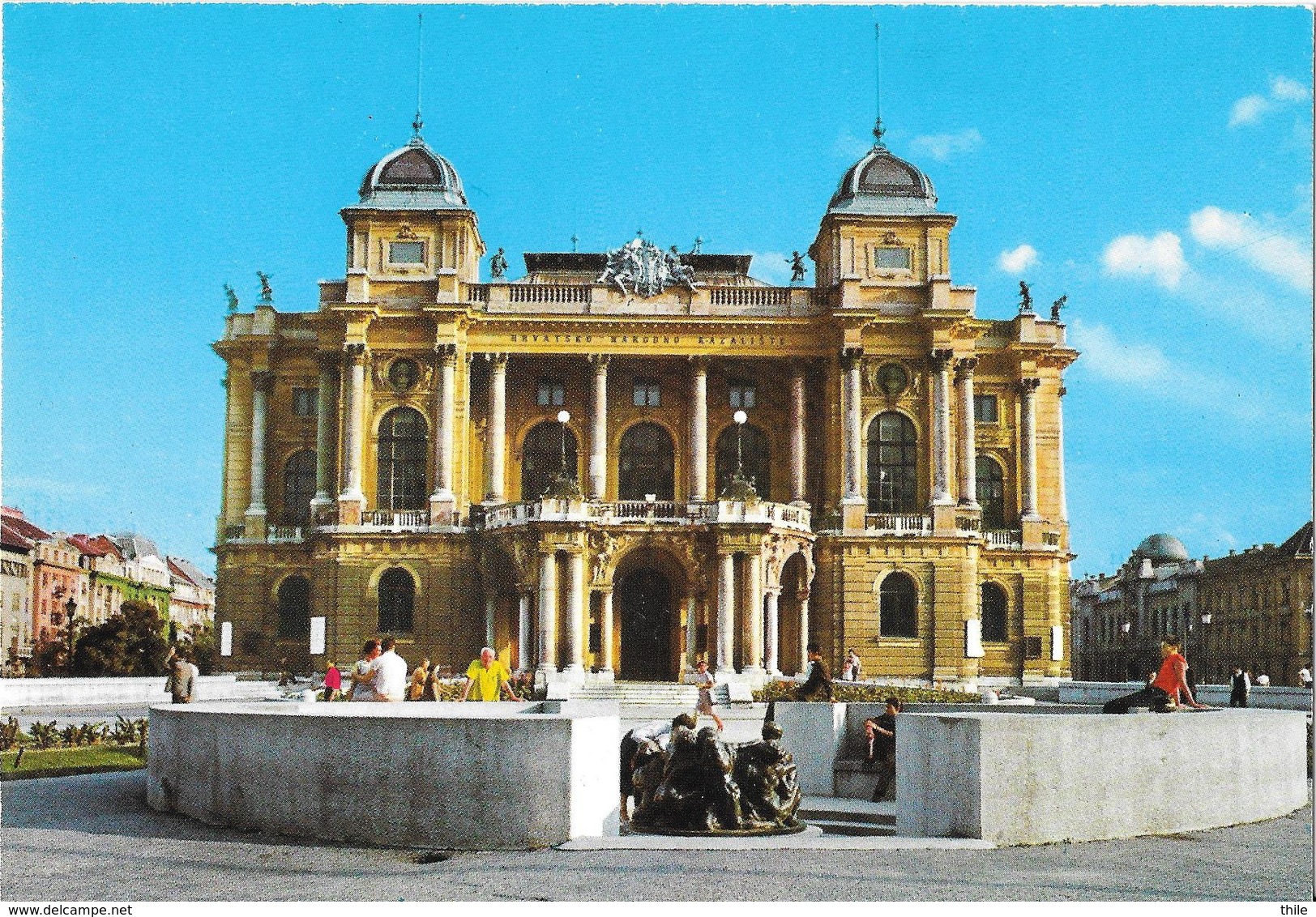 ZAGREB - Théâtre - Theater - Teatro - Croatie