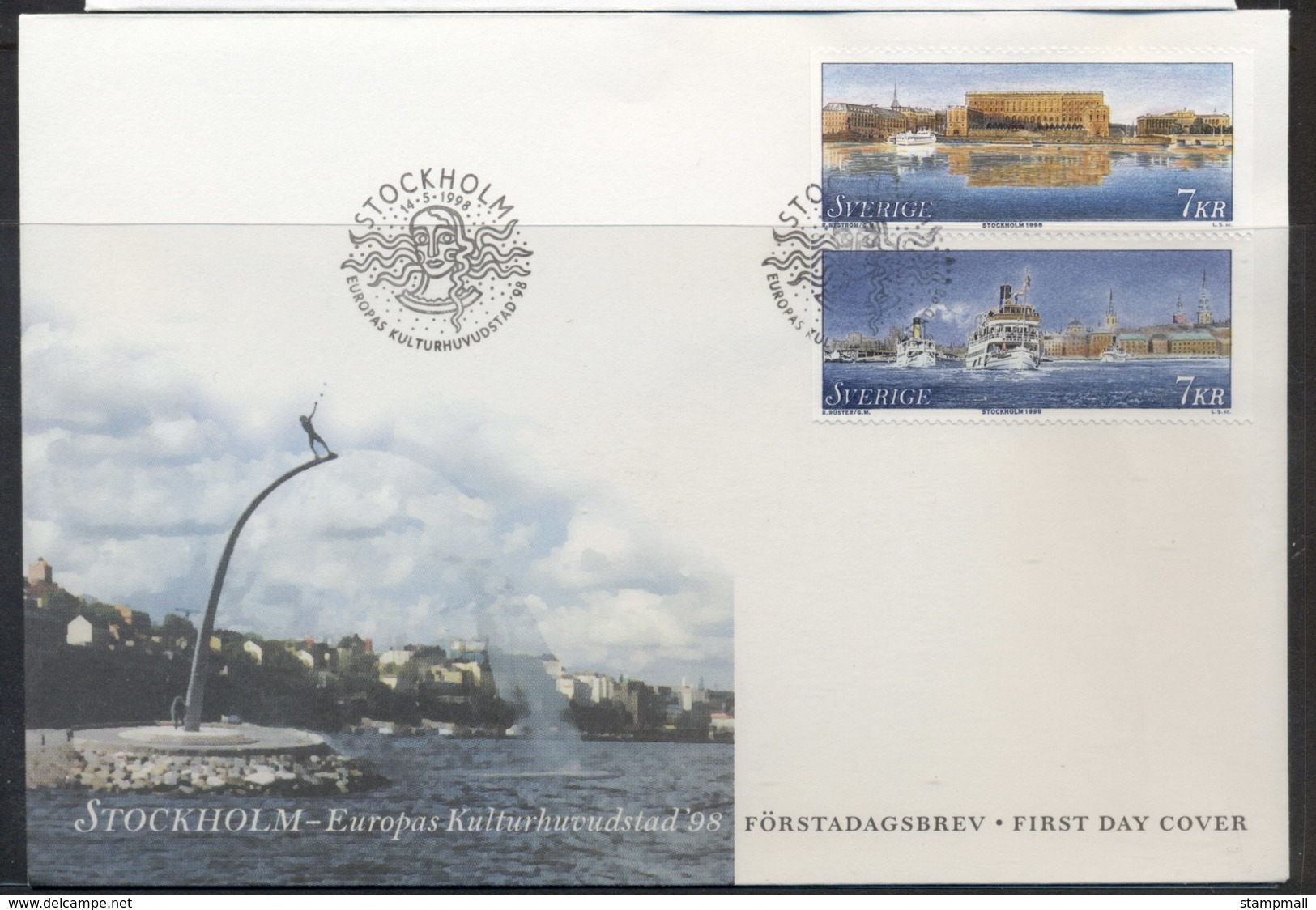 Sweden 1998 Europa Holidays & Festivals FDC - FDC