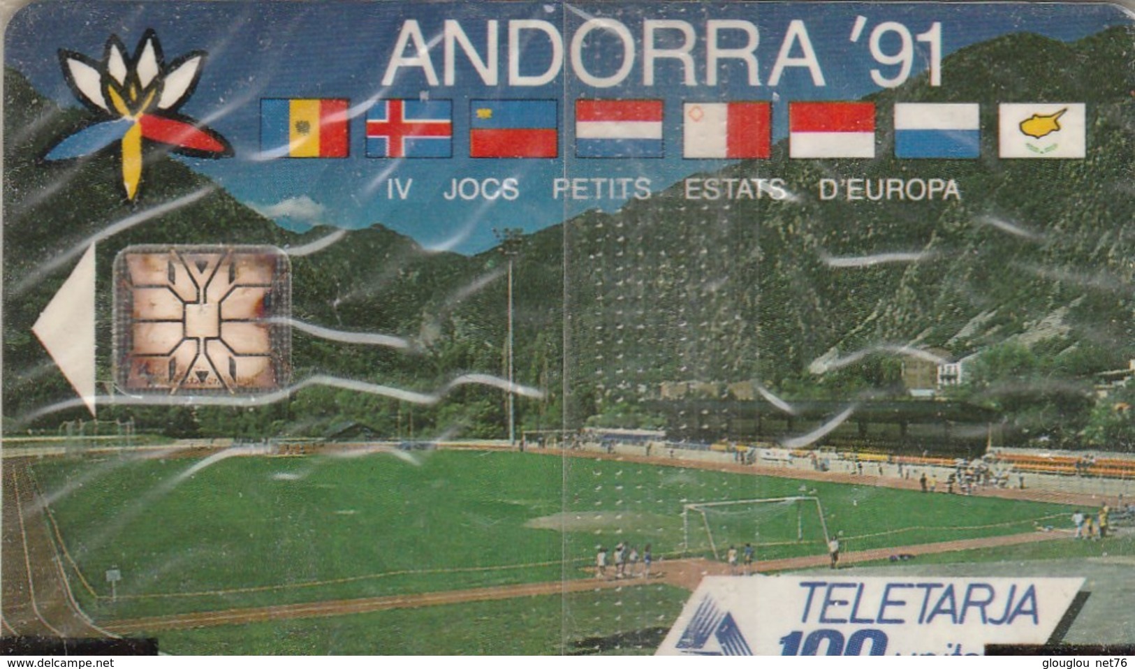 ANDORRA'91...TELETARJA 100 UNITATS....NEUVE SOUS BLISTER - Andorra