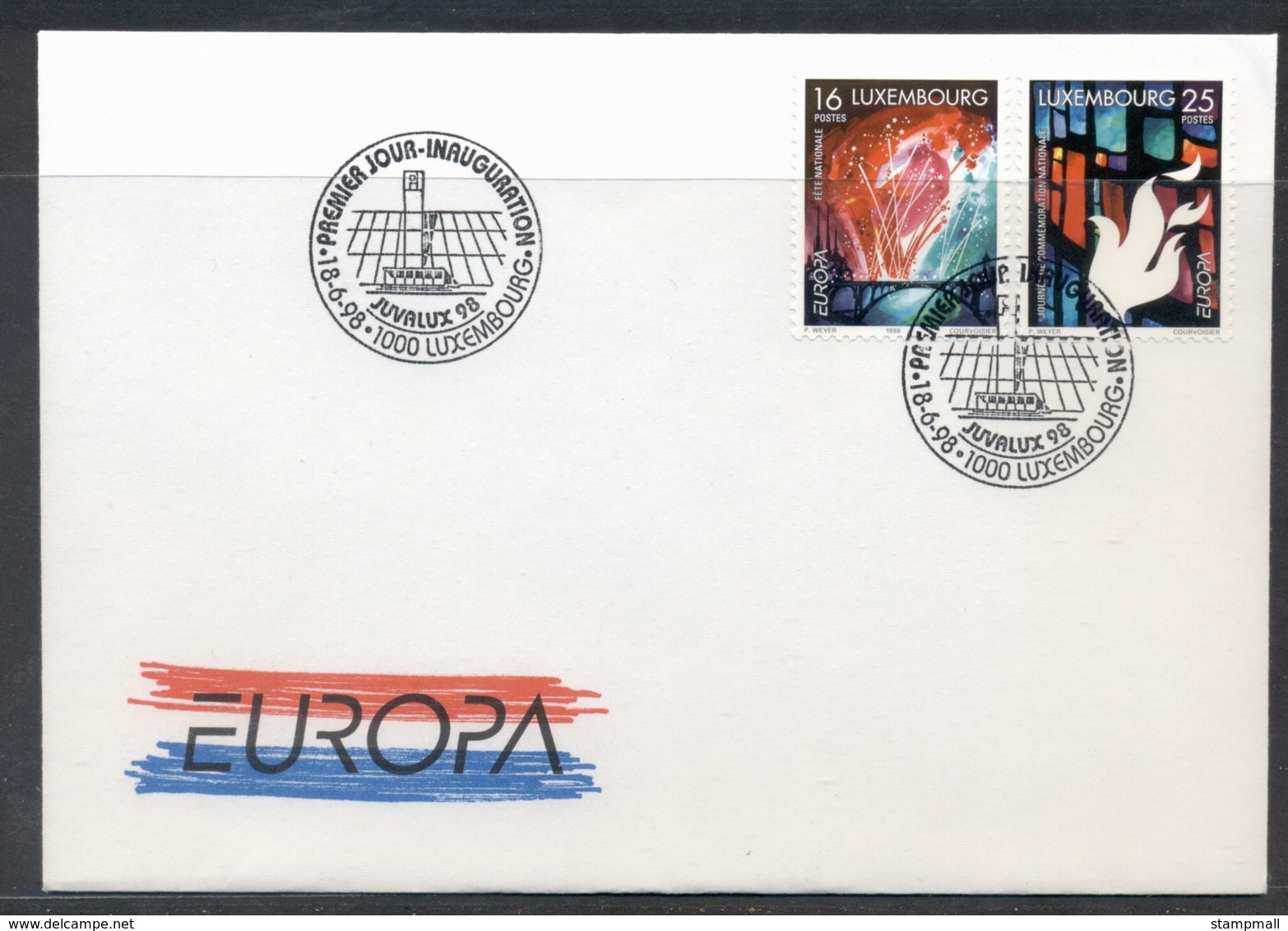 Luxembourg 1998 Europa Holidays & Festivals FDC - FDC