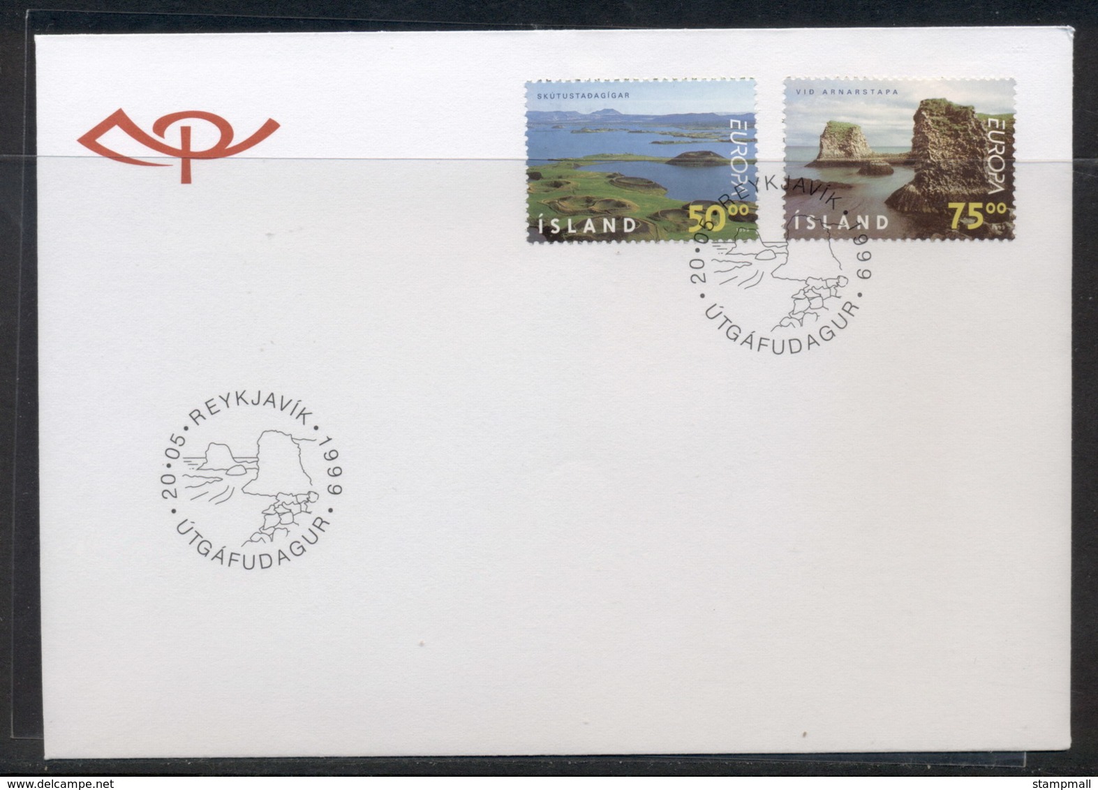 Iceland 1999 Europa Nature Parks FDC - FDC