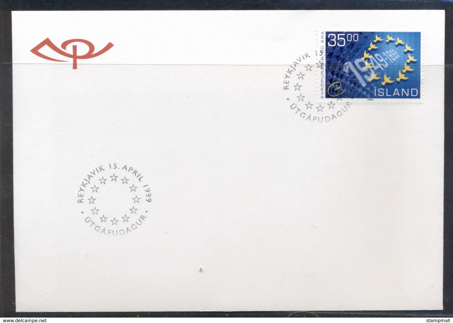 Iceland 1999 Council Of Europe FDC - FDC