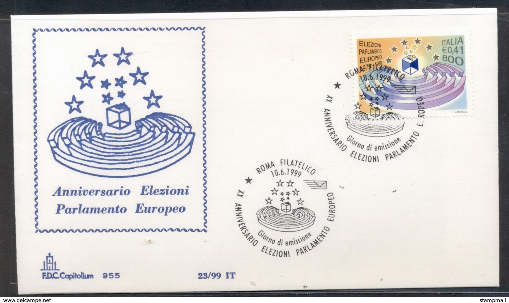 Italy 1999 Elections For European Parliament FDC - FDC