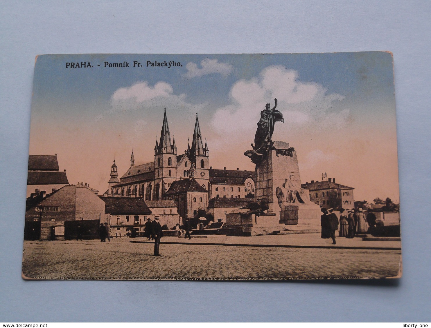 PRAHA Pomnik Fr. Palackyho ( Edit.: ? ) 19?? ( See Photo For Detail ) ! - Tchéquie