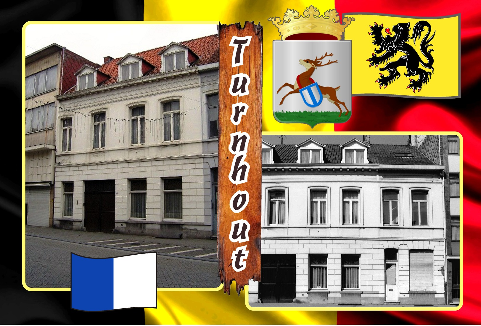 Postcards, REPRODUCTION, Municipalities of Belgium, Turnhout, duplex 295 - 345 = 51 pcs.