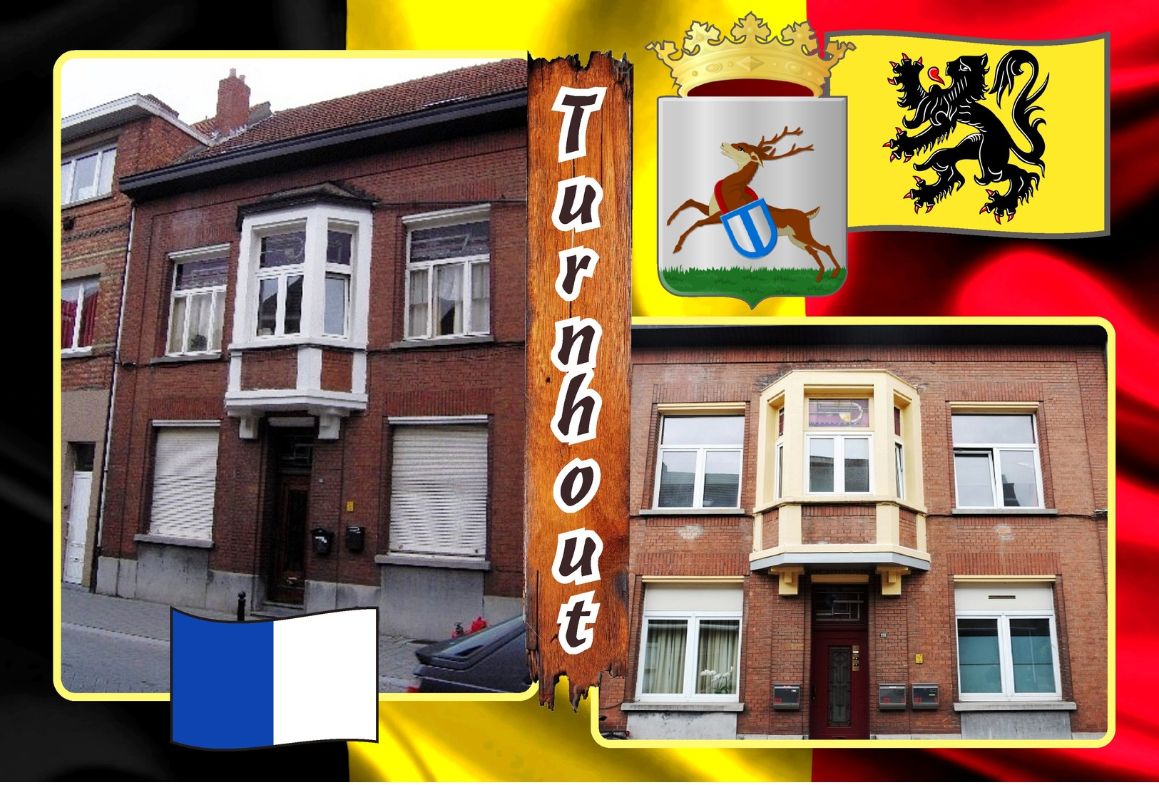 Postcards, REPRODUCTION, Municipalities of Belgium, Turnhout, duplex 295 - 345 = 51 pcs.