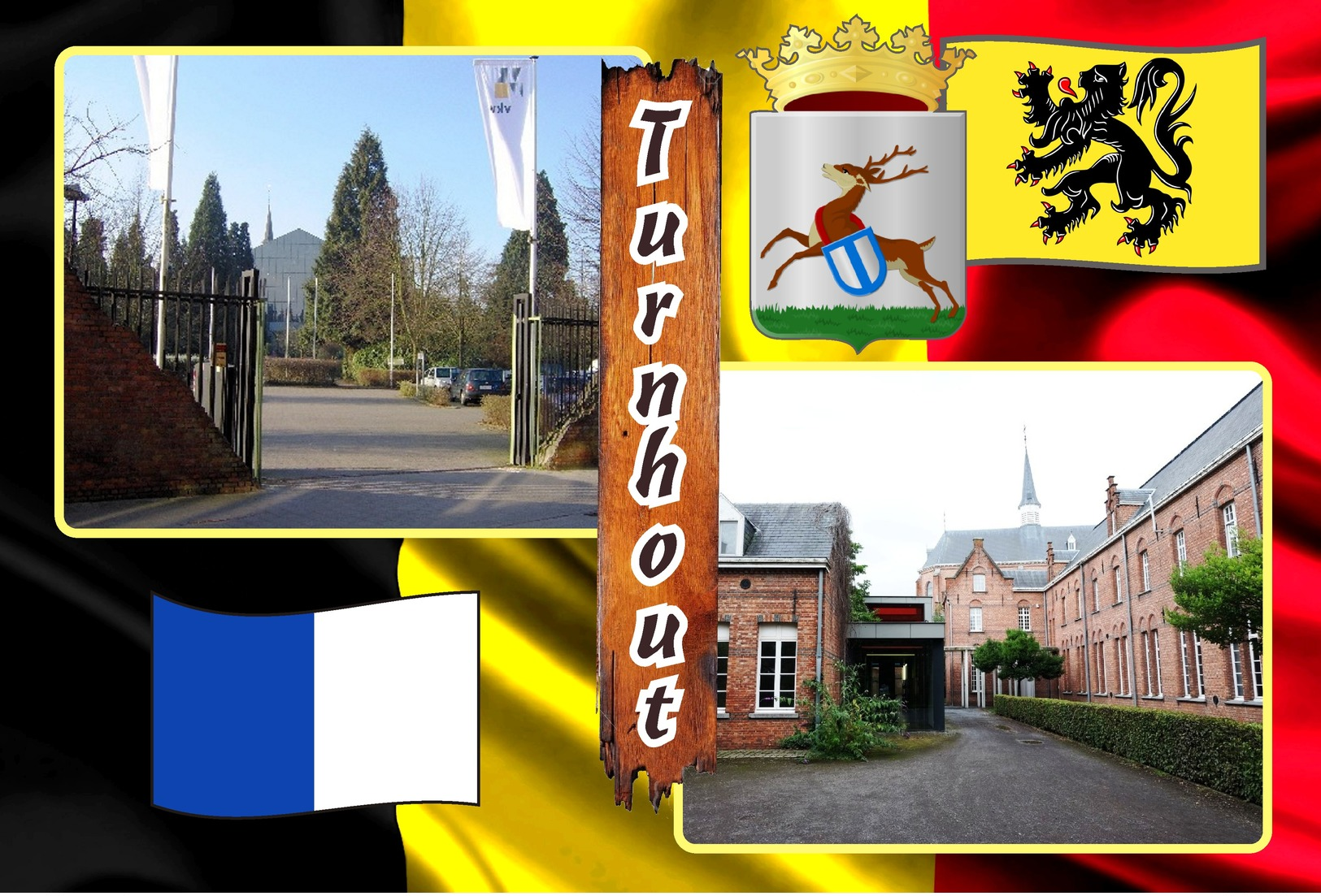 Postcards, REPRODUCTION, Municipalities of Belgium, Turnhout, duplex 295 - 345 = 51 pcs.