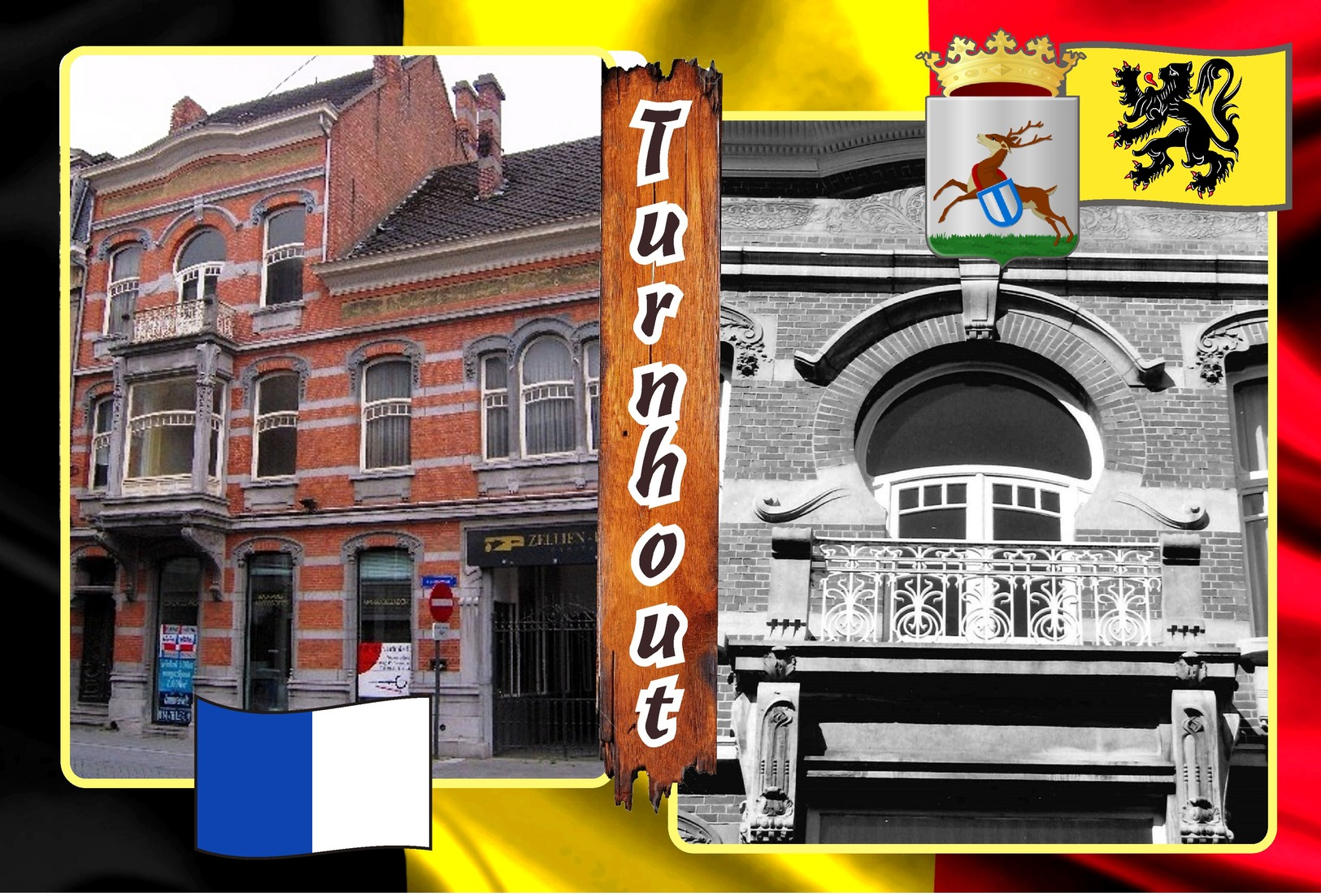 Postcards, REPRODUCTION, Municipalities of Belgium, Turnhout, duplex 295 - 345 = 51 pcs.