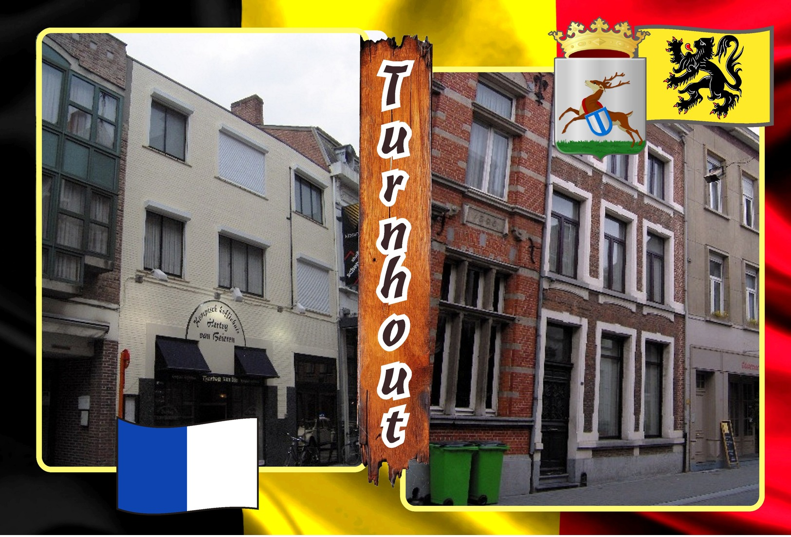 Postcards, REPRODUCTION, Municipalities of Belgium, Turnhout, duplex 295 - 345 = 51 pcs.