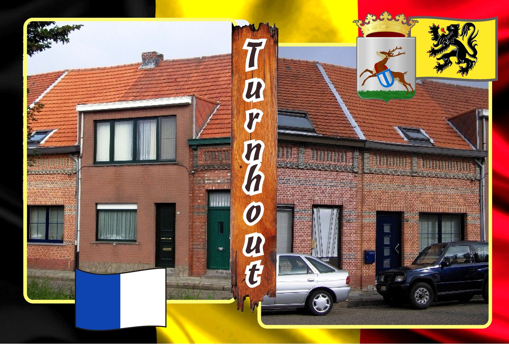 Postcards, REPRODUCTION, Municipalities of Belgium, Turnhout, duplex 295 - 345 = 51 pcs.