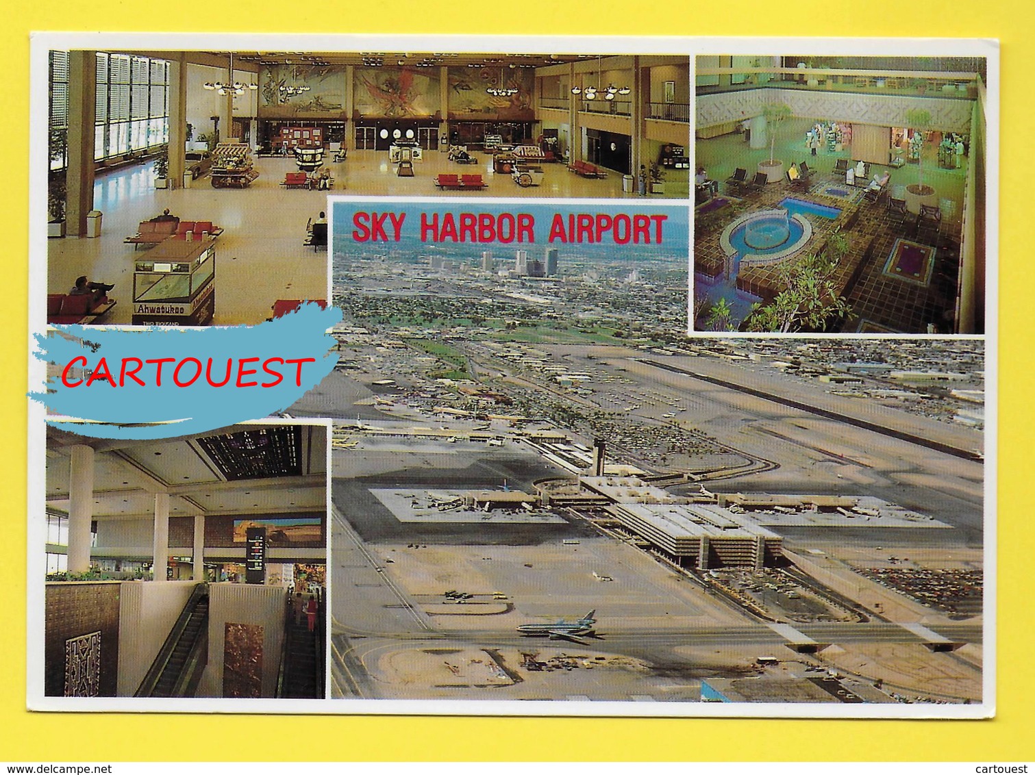 Flughafen ֎ AIRPORT ֎ AEROPORT ֎  Aérogare   Phoenix - Phoenix Sky Harbor Airport  ֎ 1983 - Phoenix