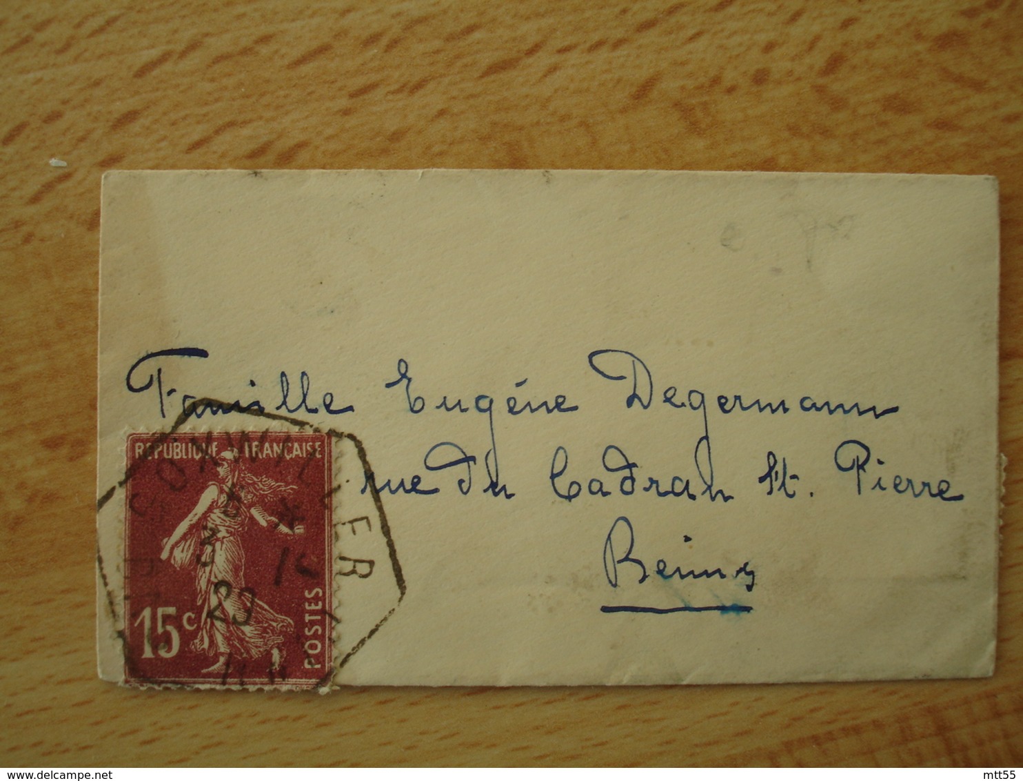 Lettre Taxee Paire Millesime Timbre Duval 30 C  Et 10 C Chiffre Taxe 10 C - 1921-1960: Période Moderne