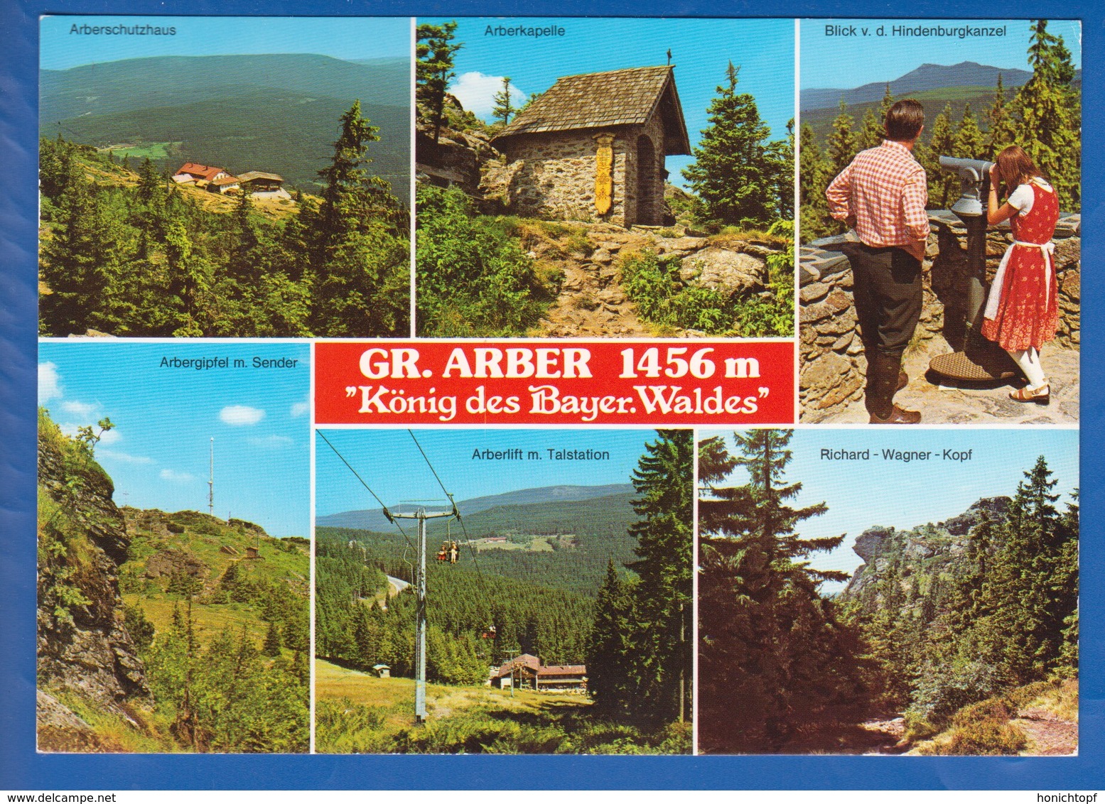 Deutschland; Arber; Grosser Arbersee; Bayer. Wald; Multibildkarte - Autres & Non Classés