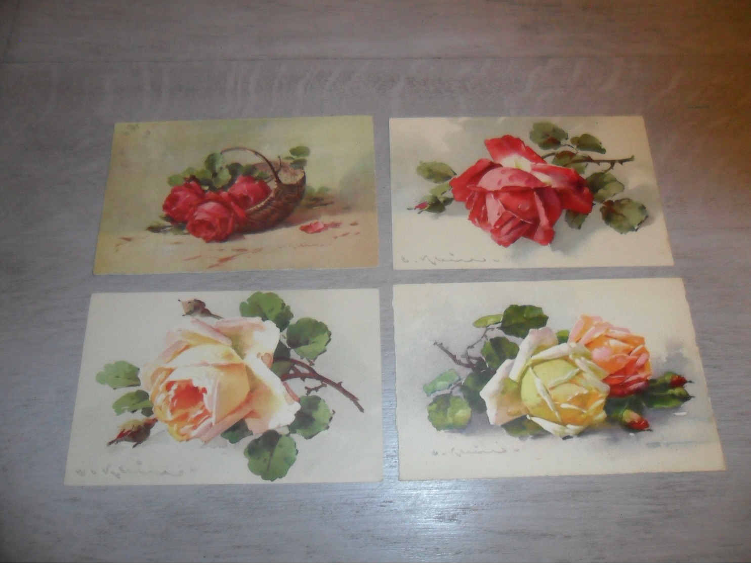 Beau Lot De 20 Cartes Postales De Fantaisie Illustrateur Catharina Klein  Mooi Lot Van 20 Postkaarten Van Fantasie Klein - 5 - 99 Cartes