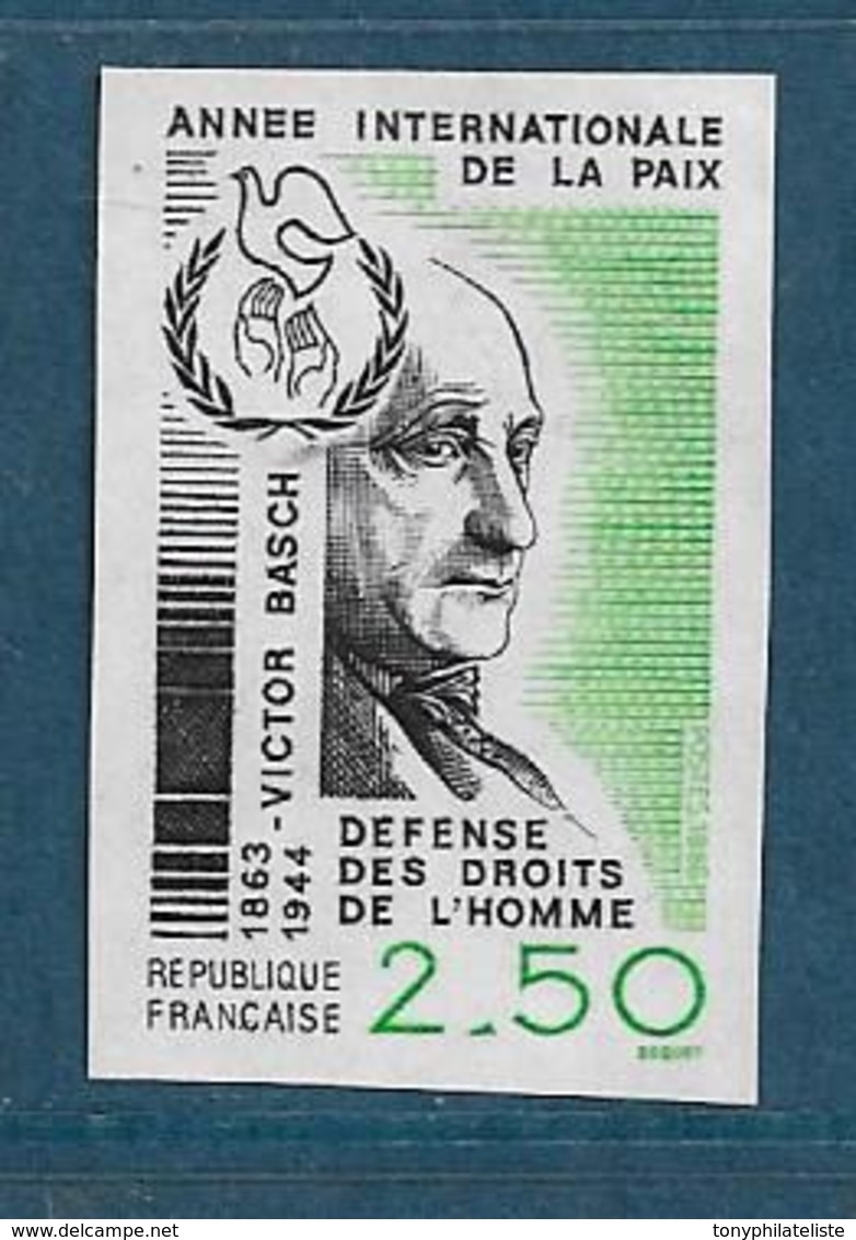 France Timbres De 1986  N°2415a  Non Dentelé Neufs ** Gomme Parfaite Cote 20€ - Nuevos