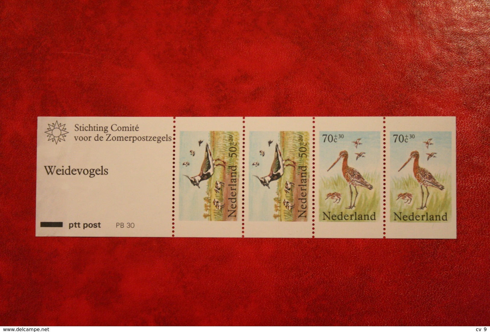 Vogels Birds Oiseaux Stamps Out Of Booklet - NVPH 1305 PB30 PB 30 (MH 31) 1984 - POSTFRIS / MNH  NEDERLAND / NETHERLANDS - Booklets & Coils