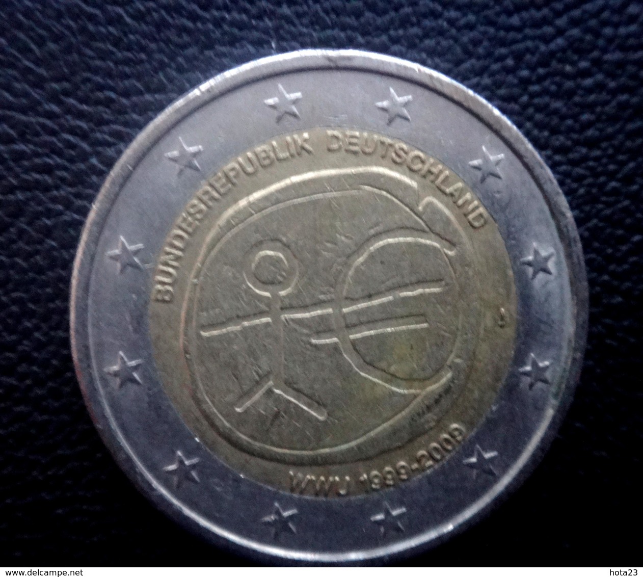 Germany 2 Euro  -  J  - 2009 EMU  Ciculated - Allemagne