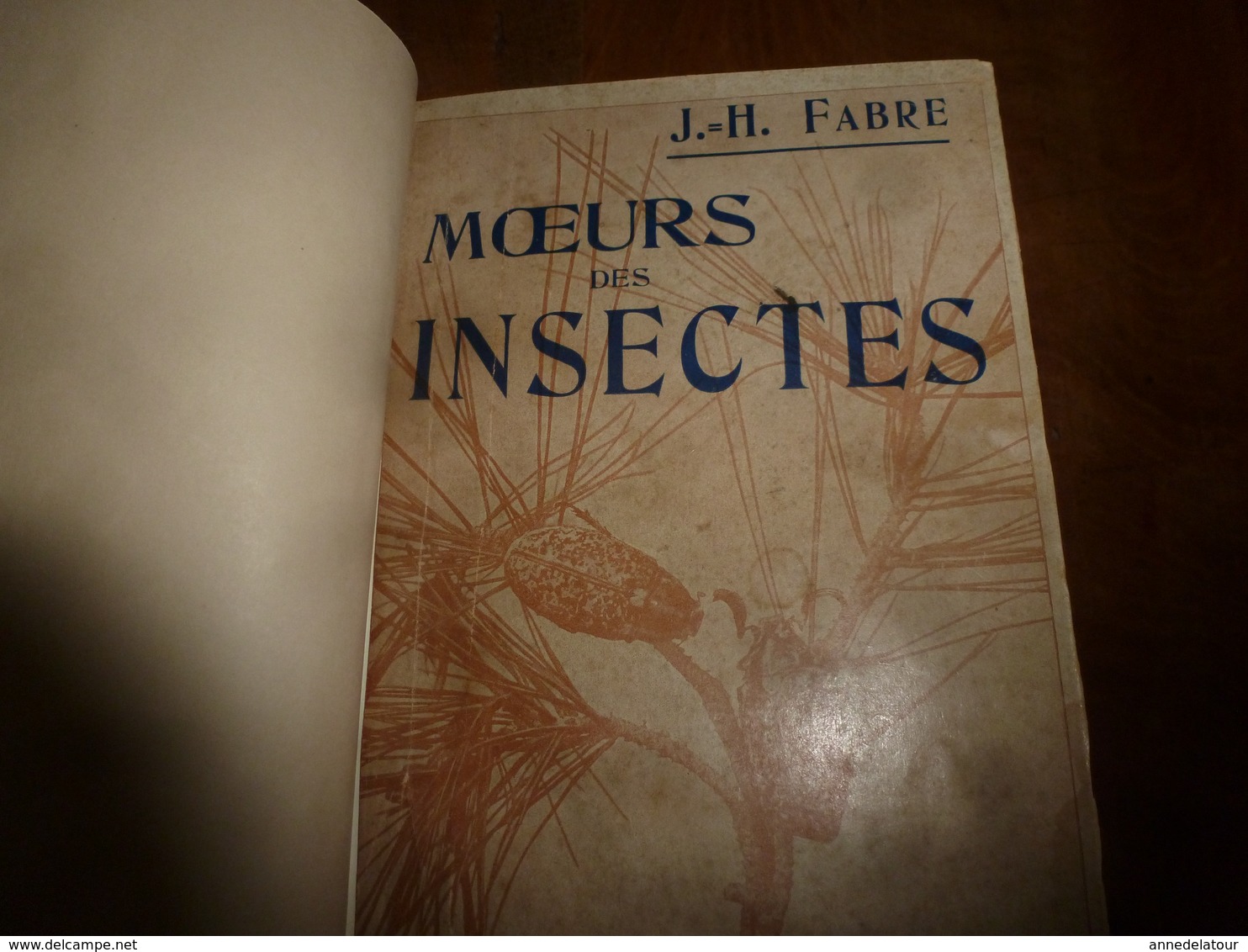 Entomologie Par J. H. FABRE - Mœurs Des Insectes - Avec 16 Planches Hors-texte - Sciences