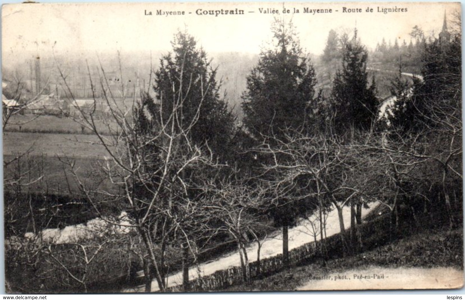 53 - COUPTRAIN --  Vallée De La Mayenne  - Route De Lignières - Couptrain