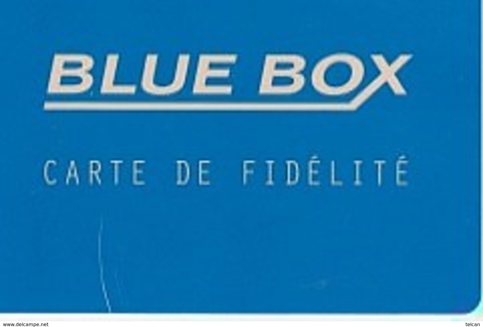 BLUE BOX - Cartes De Fidélité Et Cadeau