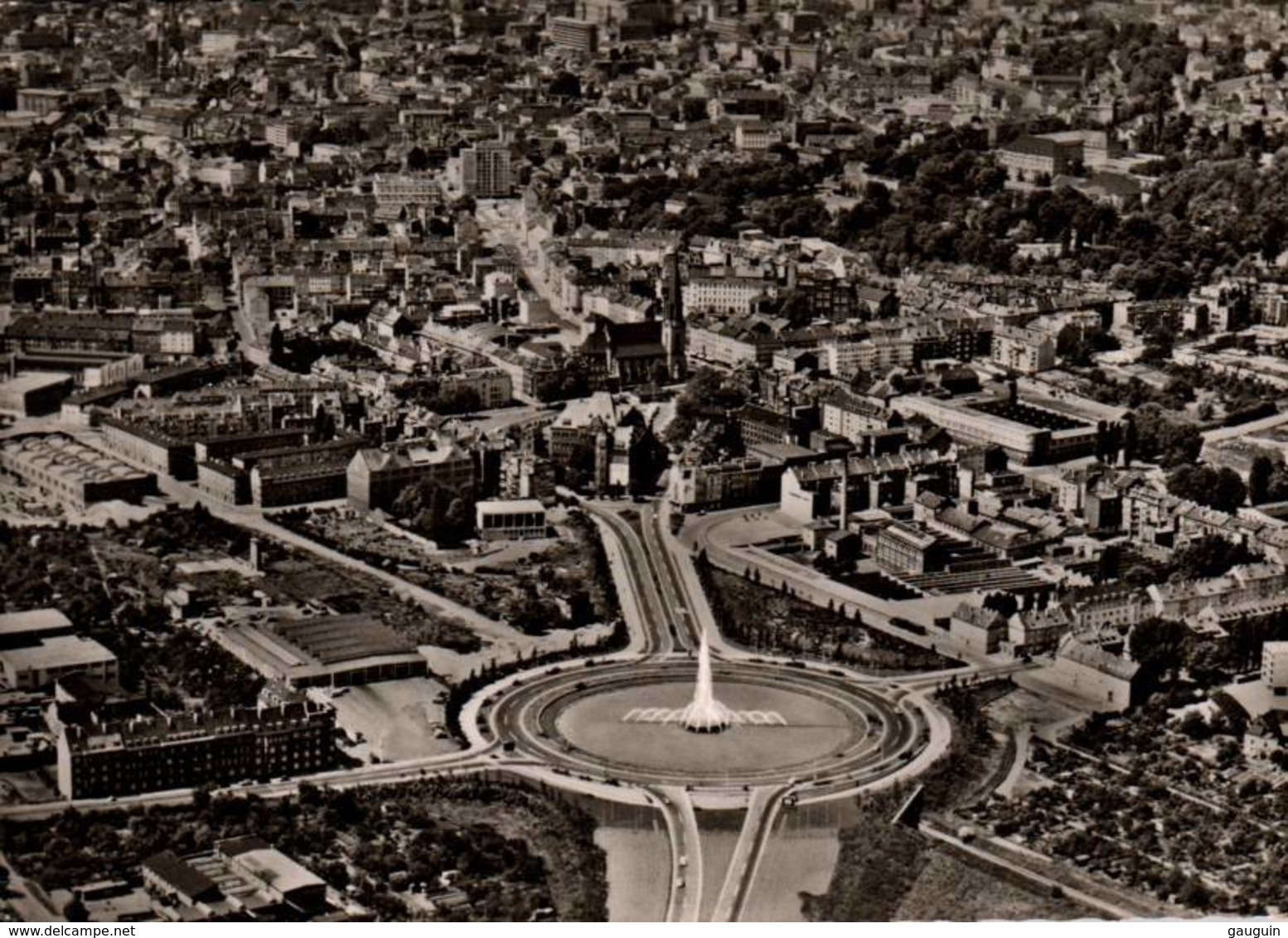 CPSM - AACHEN - Vue De La Ville ...Autobahn - Aachen