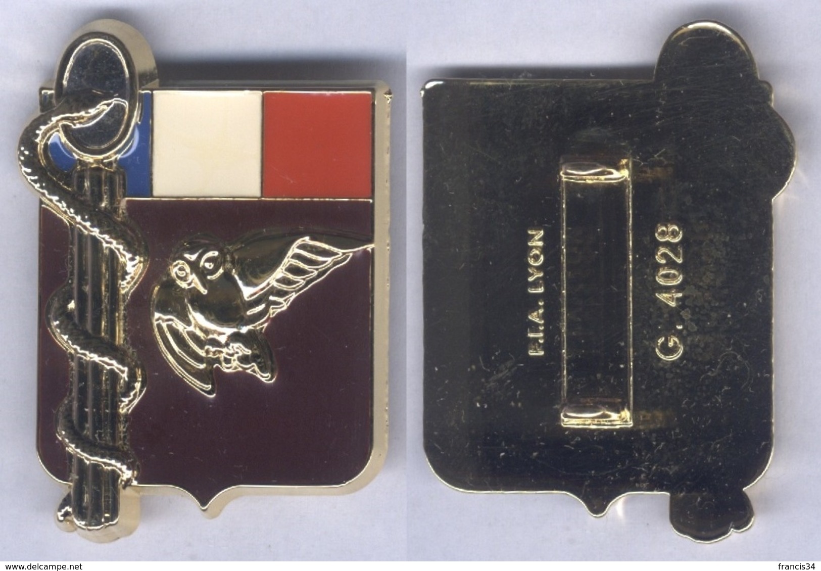 Insigne De La Cellule D'Identification Des Victimes Militaires De Catastrophes - Services Médicaux