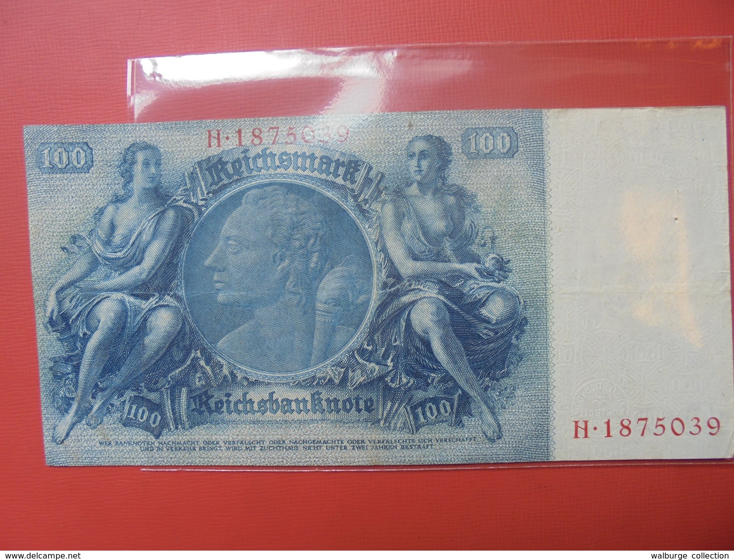 3eme REICH 100 MARK 1935"F" BELLE QUALITE ! - 100 Reichsmark