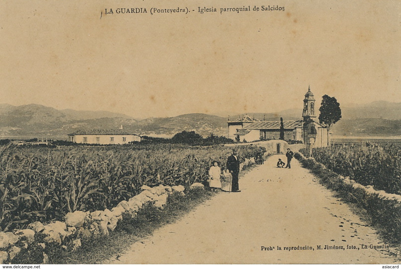 La Guardia Pontevedra Iglesia Parroquial De Salcidos  Foto Jimenez - Pontevedra