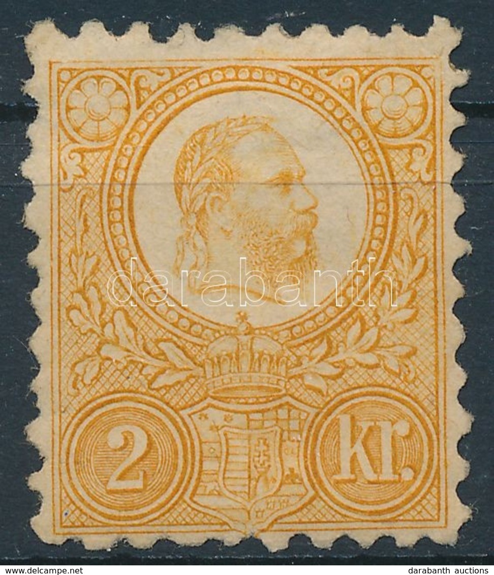 * 1871 Réznyomat 2kr, Betapadás - Autres & Non Classés