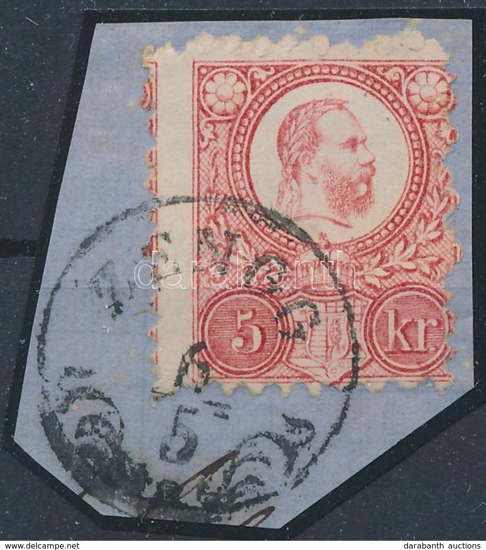 1871 Réznyomat 5kr Képbe Fogazva 'ZENGG' - Other & Unclassified