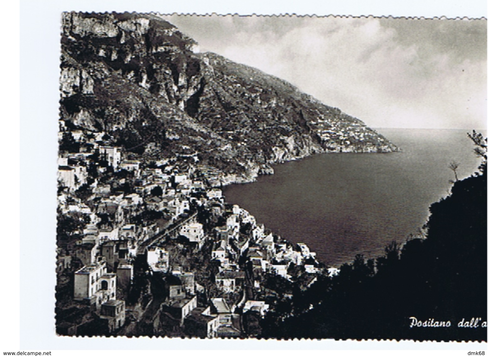 POSITANO ( SALERNO ) DALL'ALTO - EDIZ. CARCAVALLO 1959 (3224) - Salerno