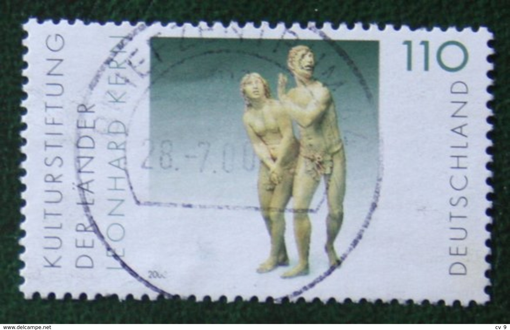 110 Pf Kulturstiftung Der Länder Leonard Kern Art Mi 2107 2000 Used Gestempelt Gebruikt Oblitere Germany BRD Allemange - Used Stamps